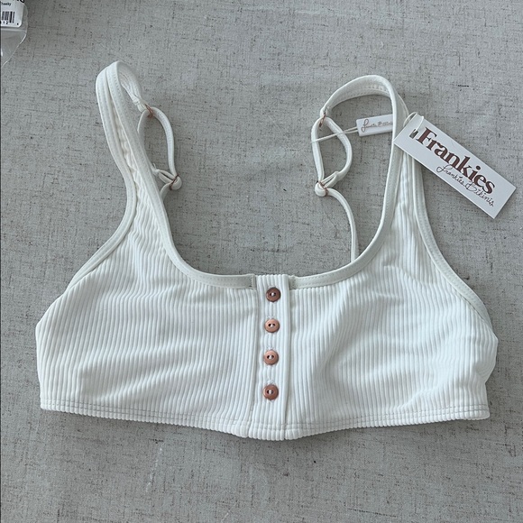 Frankie's Bikinis Other - Alana Top - White